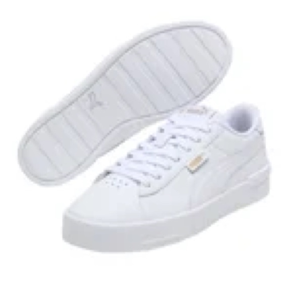 Puma Court White Sneakers - Picture 2 of 4